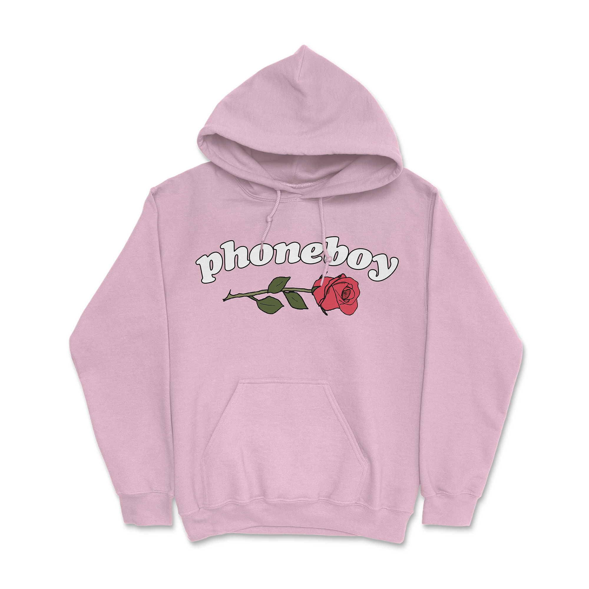 Pink Rose Hoodie Phoneboy Music