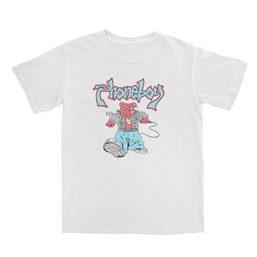 Bear Vintage T-Shirt (White)