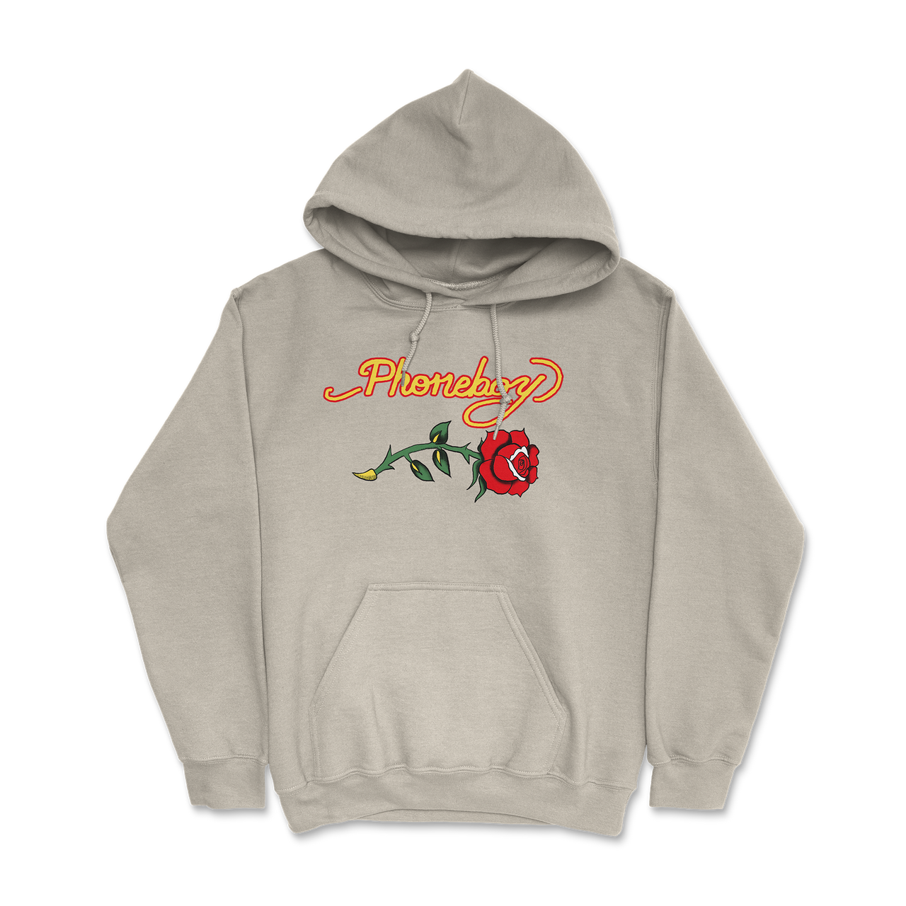 Flower Pullover Hoodie (Sand)