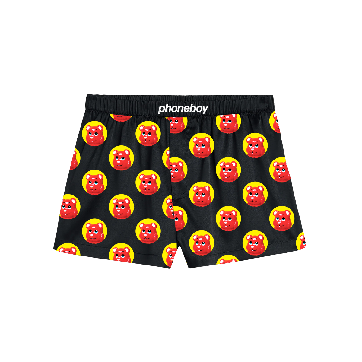 Bear Logo Boxers (Black)