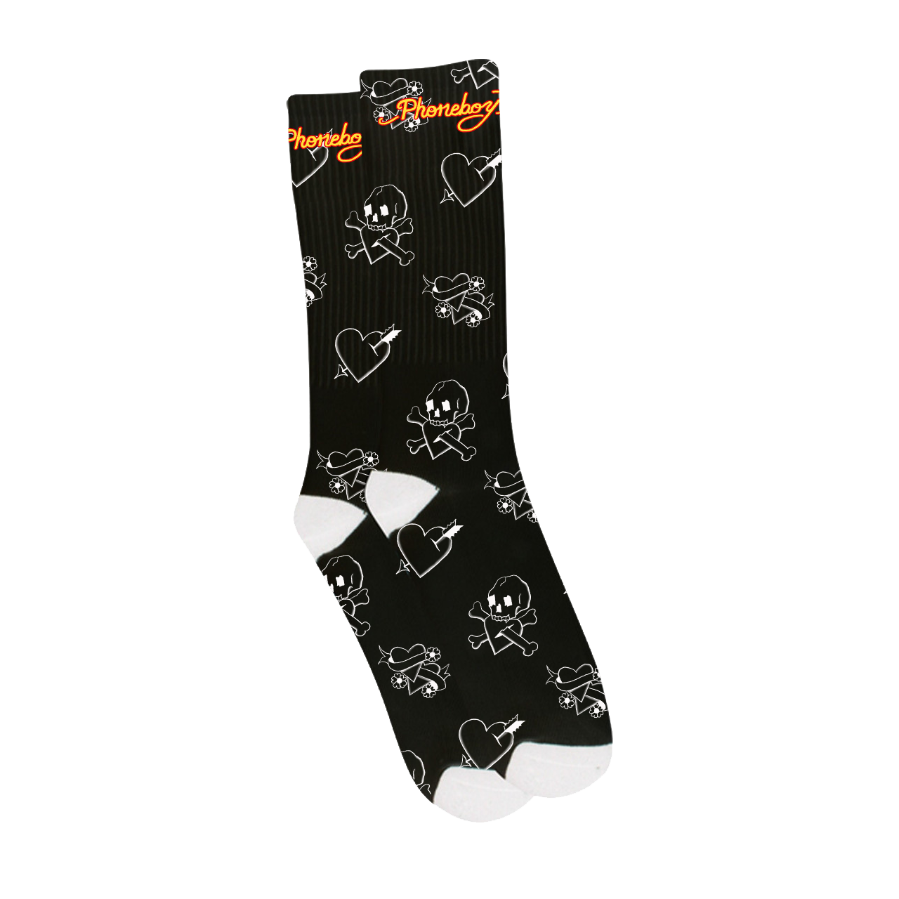 Skull Socks (Black)