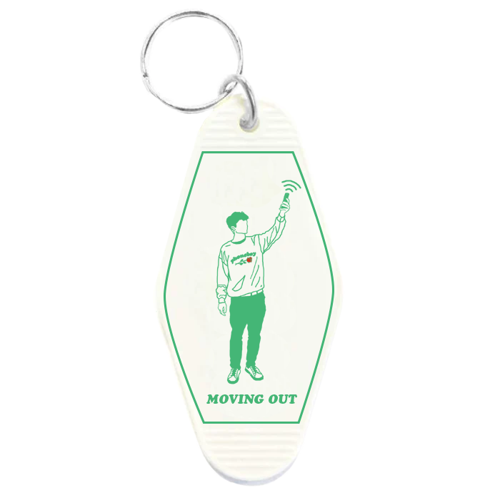Phoneboy Moving Out keychain